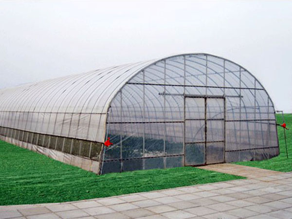 蔬菜薄膜连栋温室大棚是如何防风的呢？